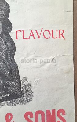 Locandina Pubblicitaria d'Epoca Ciampa Maiori Little Titch   Limoni Da Collezione