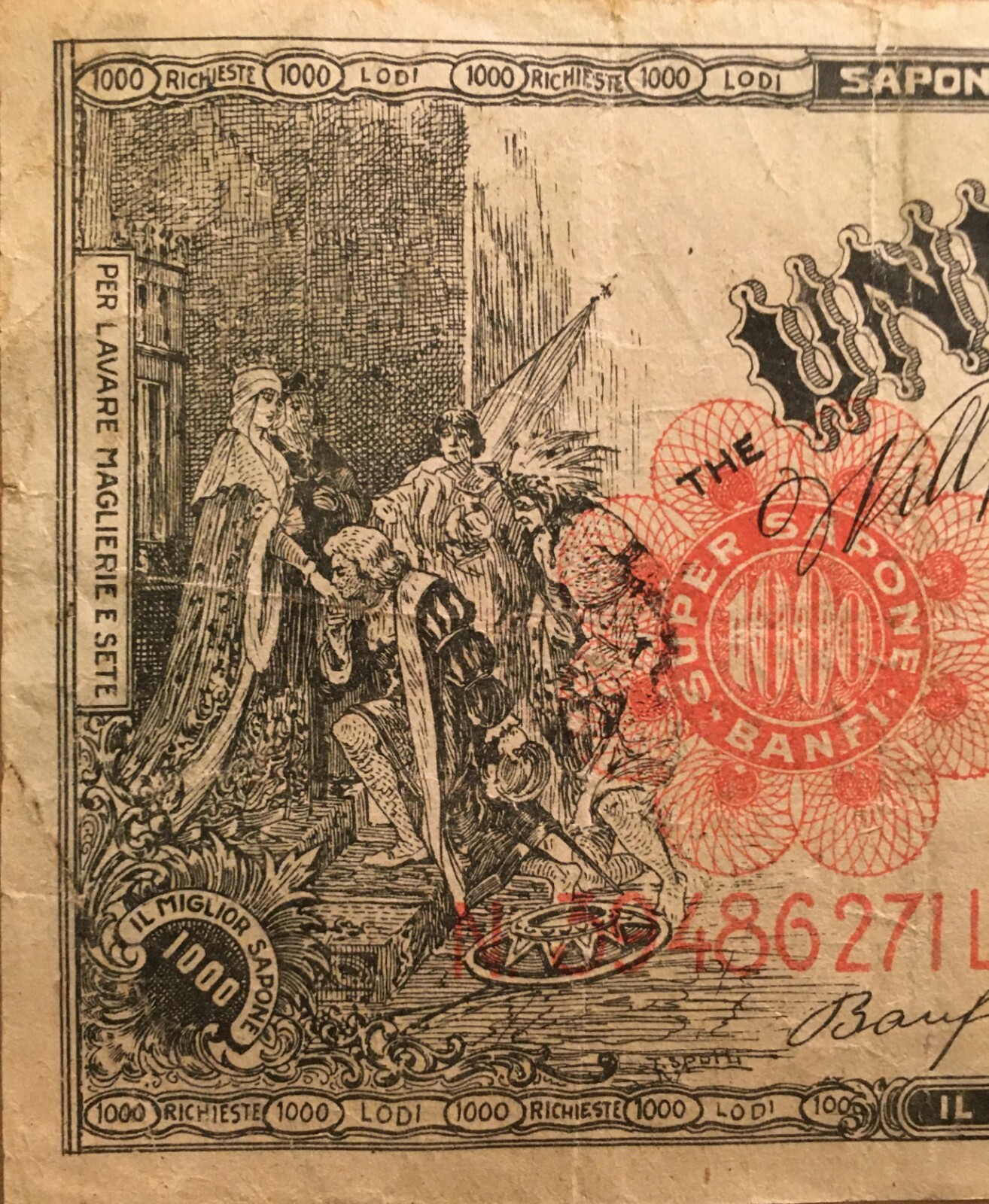 Profumeria, Sanitaria, Detersivi, Sapone Banfi: Facsimile Di Banconota Americana