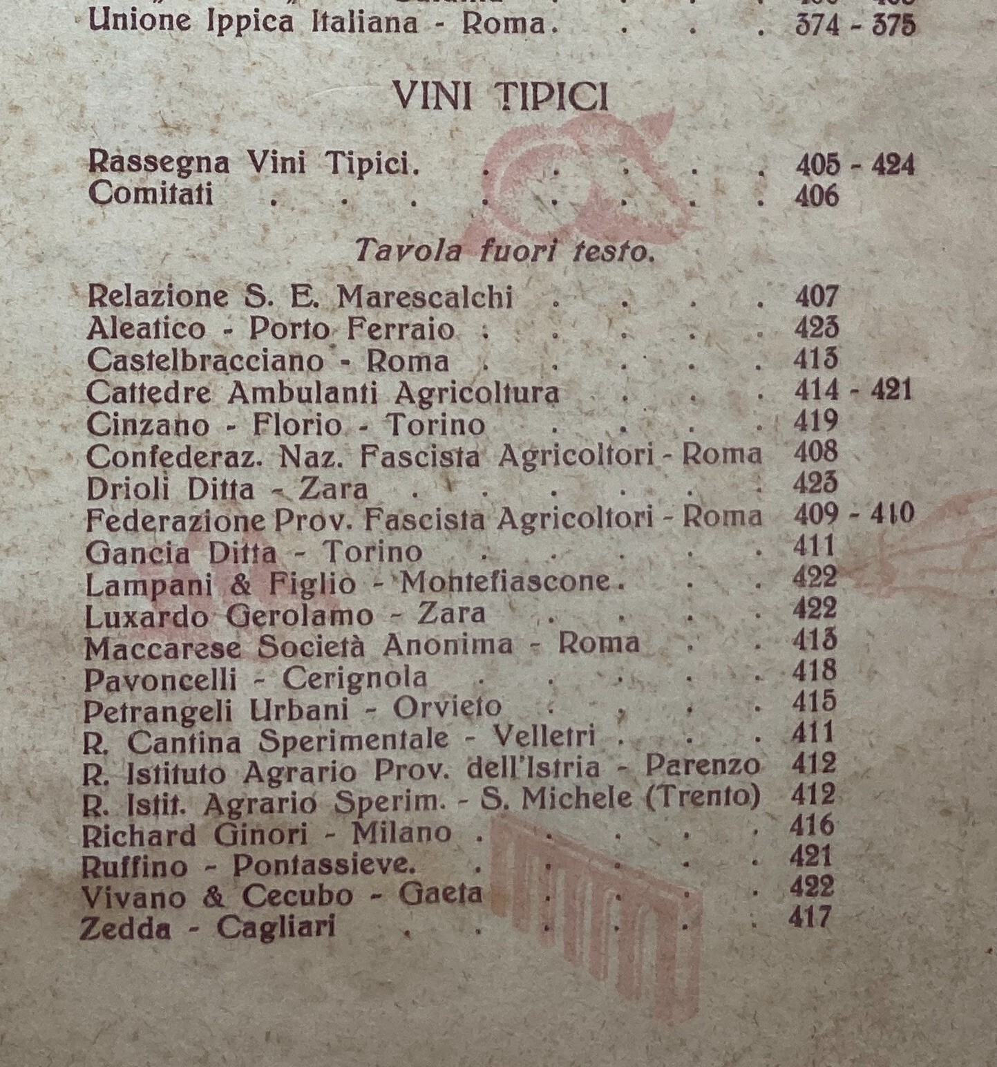 Enologia, Vino, Uve E Cantine Vinicole: Florio, Cinzano, Orvieto, Chianti, Zara, Istria
