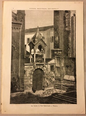 Veneto, Verona: Veduta Della Chiesa Di Sant'Anastasia