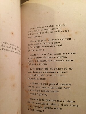 Puglia, Monopoli: Giuseppe Nardone, Rivendicazioni, Versi (1893). Prefazione Di Giovanni Bovio