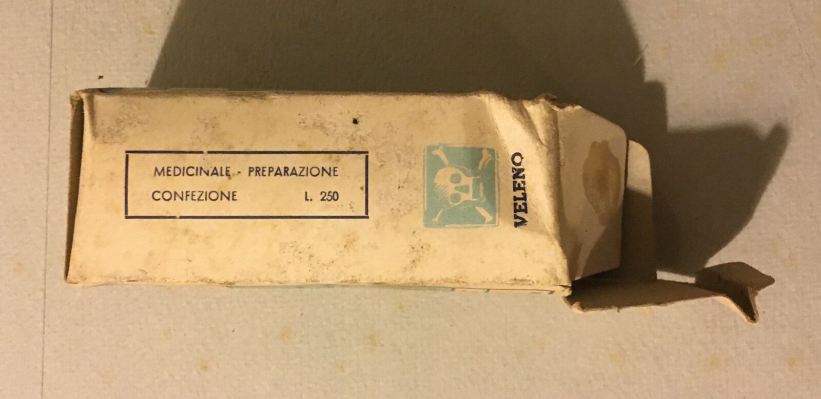 Farmaceutica, Medicina, Oculistica: Collirio Pilocarpina Pubblicitaria, Napoli