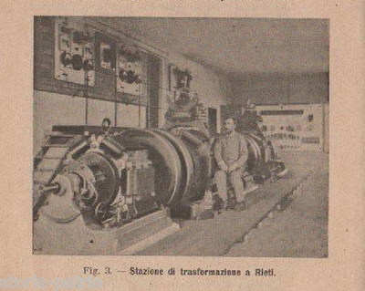 Ingegneria, Tecnica, Elettricità: Rieti, Terni, Cascata Delle Marmore, Piediluco, 1897