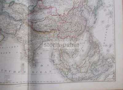 Cartografia Asiatica: India, Cina, Mongolia, Arabia, Sahara, Europa, Italia e Islanda
