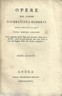 Giambattista Roberti: Il Lusso In Italia. Economia, Filosofia E Morale (Lucca, 1817)