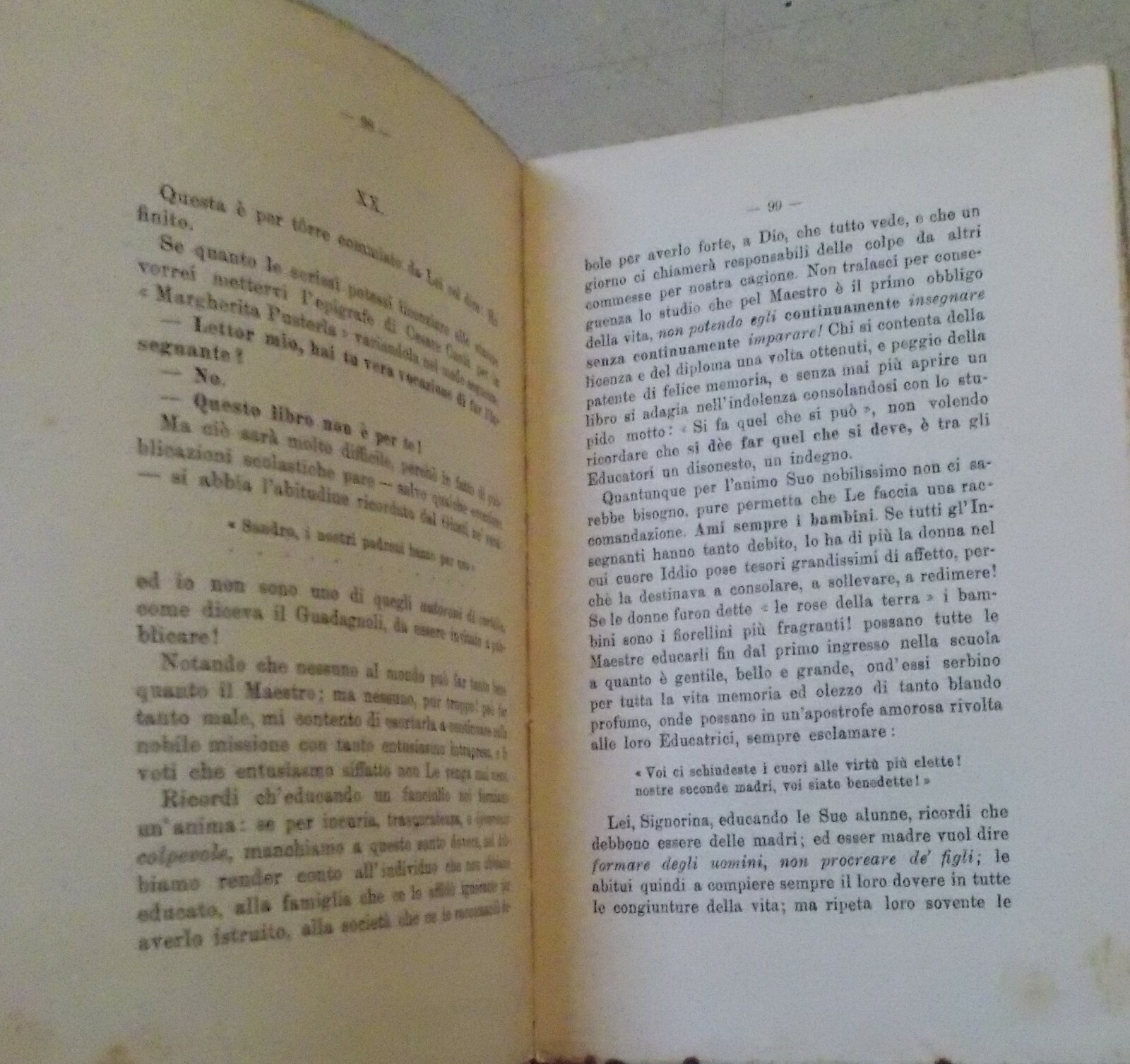 Pedagogia E Scuola: Lettere A Una Giovane Normalista. Domenico Borghese (1912)