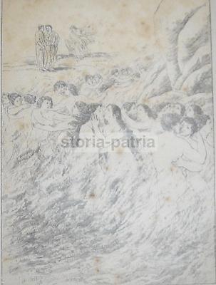 Antica Allegoria: Illustrazione Per Il Purgatorio Di Dante Alighieri