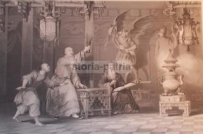 Oriente, Esoterismo, Magia, Predizione, Antica Veduta Orientalista, Artisti Allom Fox