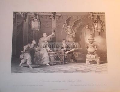 Oriente, Esoterismo, Magia, Predizione, Antica Veduta Orientalista, Artisti Allom Fox