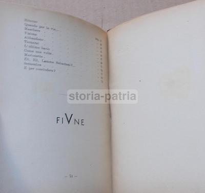Letteratura, Poesia. Sabatini, "Dove I Sogni Vanno A Morire", 1945