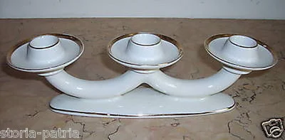 Three-Flame Porcelain Candelabrum, Royal Bavaria