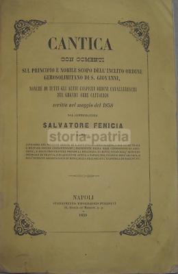 Araldica, Nobiltà E Ordini Cavallereschi: Malta, Gerosolimitani, Fenicia, Ruvo, Puglia