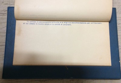 Assicurazioni Venezia, Leone Alato, Generali, Inusuale Pubblicitaria Da Collezione