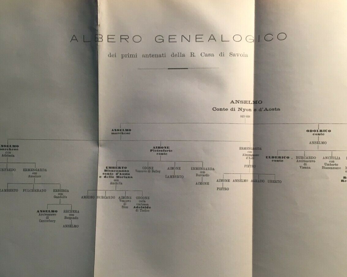 I Reali d'Italia, Savoia, Torino, Pavia, Ardoino, Berengario: Araldica E Genealogia