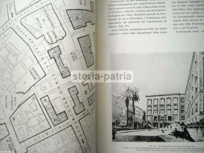 Napoli, Architettura e Urbanistica Universitaria, Illustrato d'epoca, Camillo Guerra, 1944