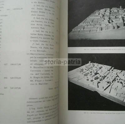 Napoli, Architettura e Urbanistica Universitaria, Illustrato d'epoca, Camillo Guerra, 1944