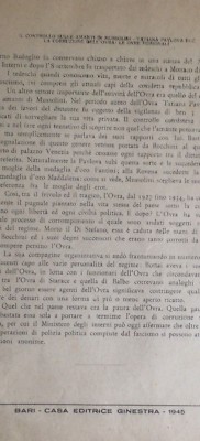 Intrighi E Delitti Dell'OVRA. Bari, Ginestra, 1945