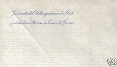 Antica Carta Da Lettera   Assistenza Militare E Pensioni Di Guerra