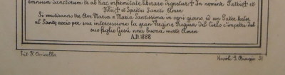 Arte Popolare Napoletana: Rara Antica Litografia Devozionale, Santo Taumaturgo (San Vincenzo Ferreri)