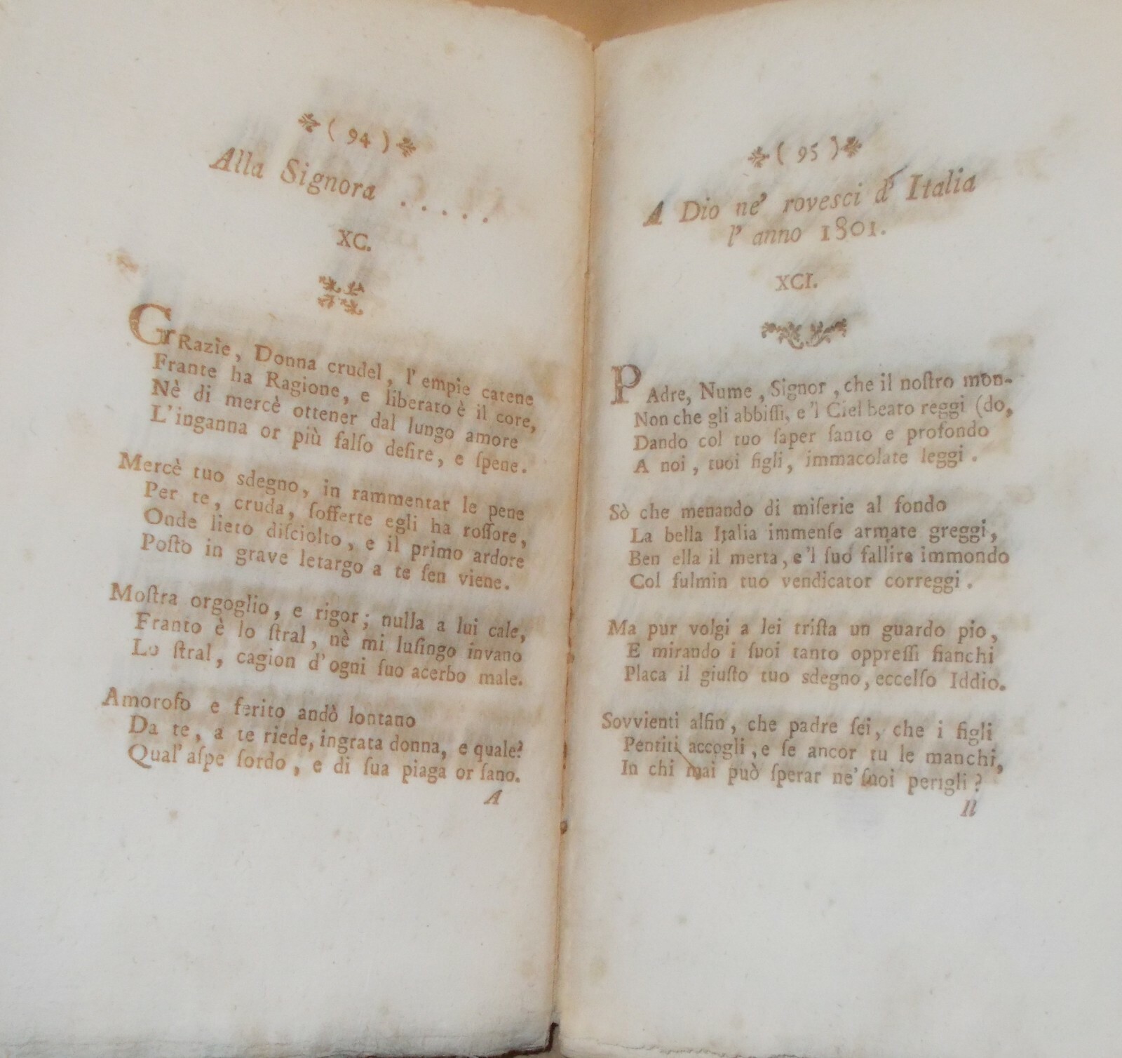 Puglia: Letteratura, Poesia E Mitologia. Michele Zezza, 1801