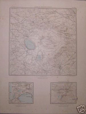 Laghi Di Albano, Nemi, Averno, Monticchio, Vulture, Pozzuoli E Velletri