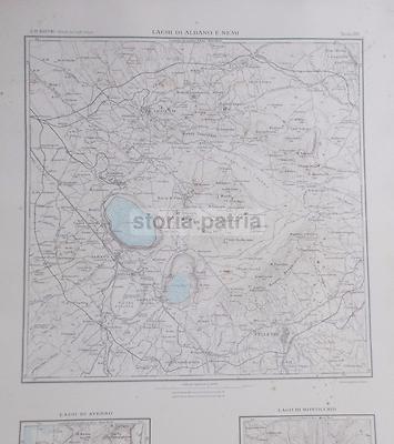 Laghi Di Albano, Nemi, Averno, Monticchio, Vulture, Pozzuoli E Velletri