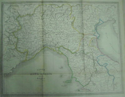 Lombardia, Piemonte, Liguria, Tre Venezie, Toscana, Marche, Abruzzo: Antica Cartografia