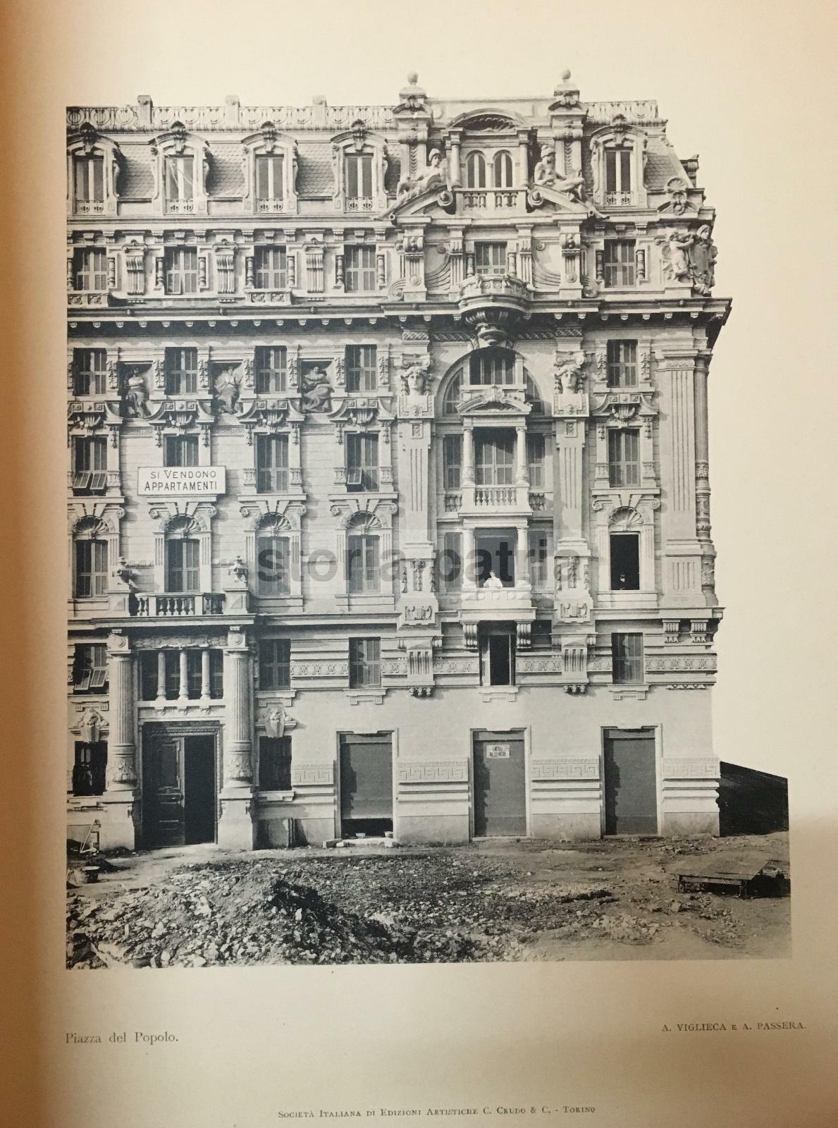 Architettura, Ingegneria Ed Edilizia Genovese. Genova: Grande Raccolta Di 60 Tavole Del '900