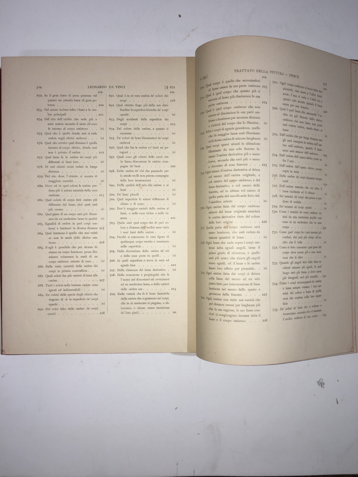 Leonardo Da Vinci: Trattato Della Pittura, Vasari, Antica Edizione Illustrata, 1890, Ritratto