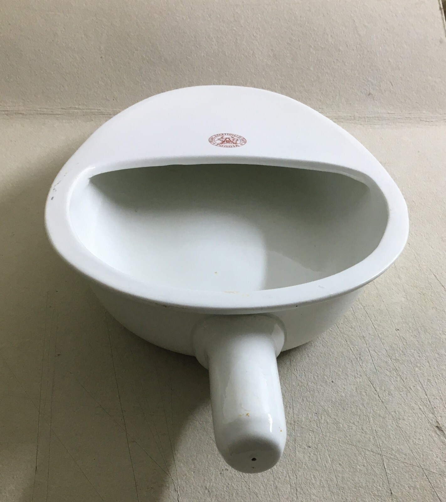 Igiene Sanitaria, Padella In Ceramica Pubblicitaria Farmacia Accettulli, Puglia