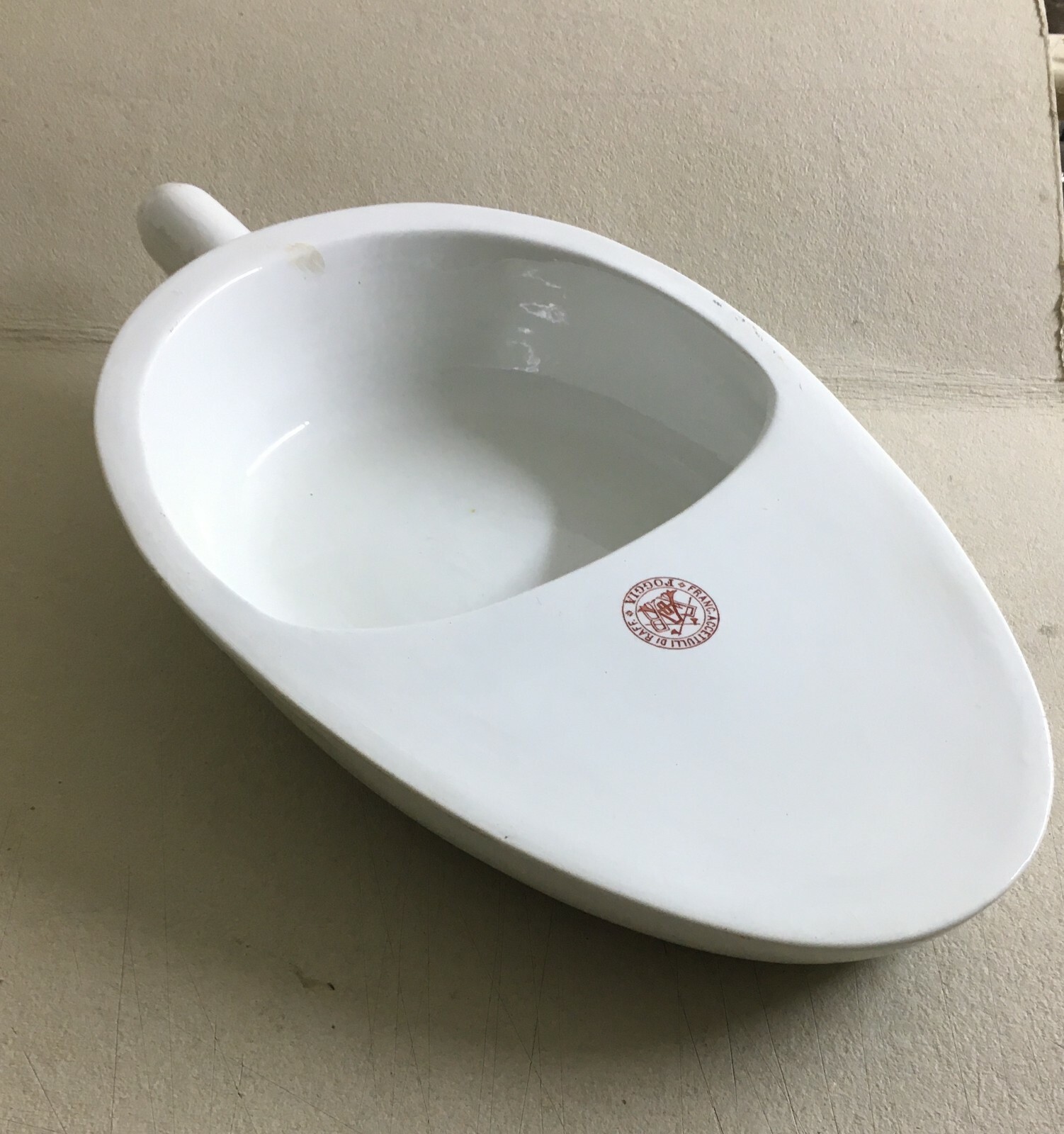 Igiene Sanitaria, Padella In Ceramica Pubblicitaria Farmacia Accettulli, Puglia