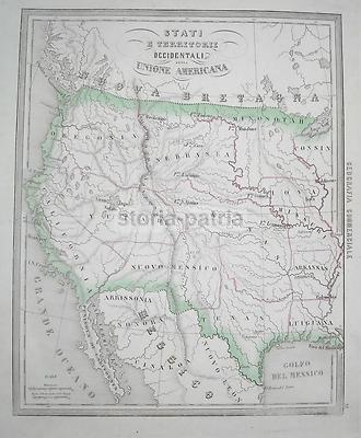 America Del Nord: California, Oregon, Nebraska, Texas, Messico, Arkansas, Missouri, Iowa