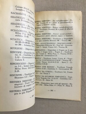 Medicina: Agopuntura Cinese. Andrea Vinni, Edizione Wassermann, 1957