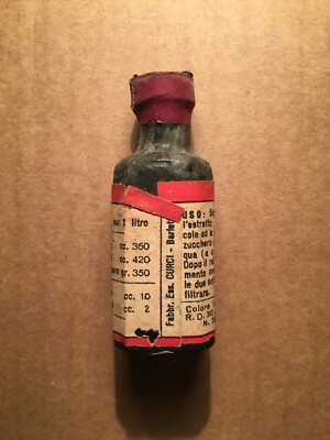 Puglia, Barletta: Chimica, Distilleria Liquori, Estratto Per Caffè Bruno, Bottiglia