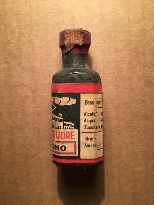 Puglia, Barletta: Chimica, Distilleria Liquori, Estratto Per Caffè Bruno, Bottiglia