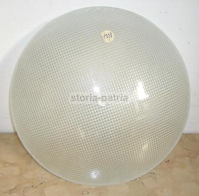 Vetro Decorativo Per Lampada: Paralume Convesso Con Rilievi Interni