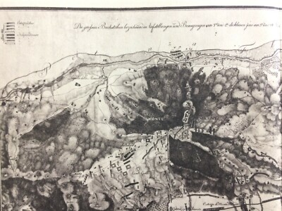 Marche, Militaria, Risorgimento: Battaglia Di Tolentino, Mappa Topografica Danesi