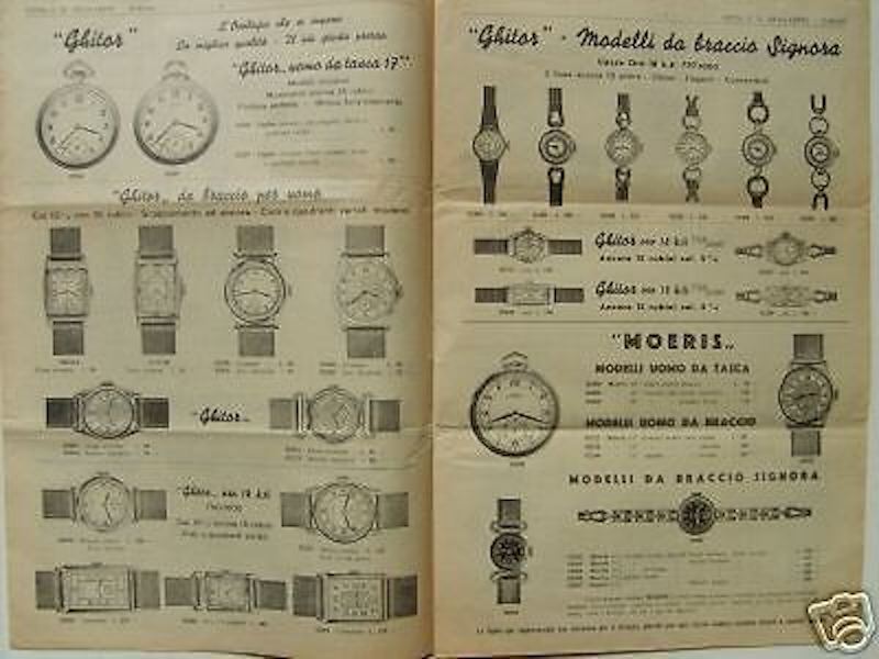 Orologeria, Cronografi, Sveglie, Forniture Per Orologiai, Torino, Ghiglietti