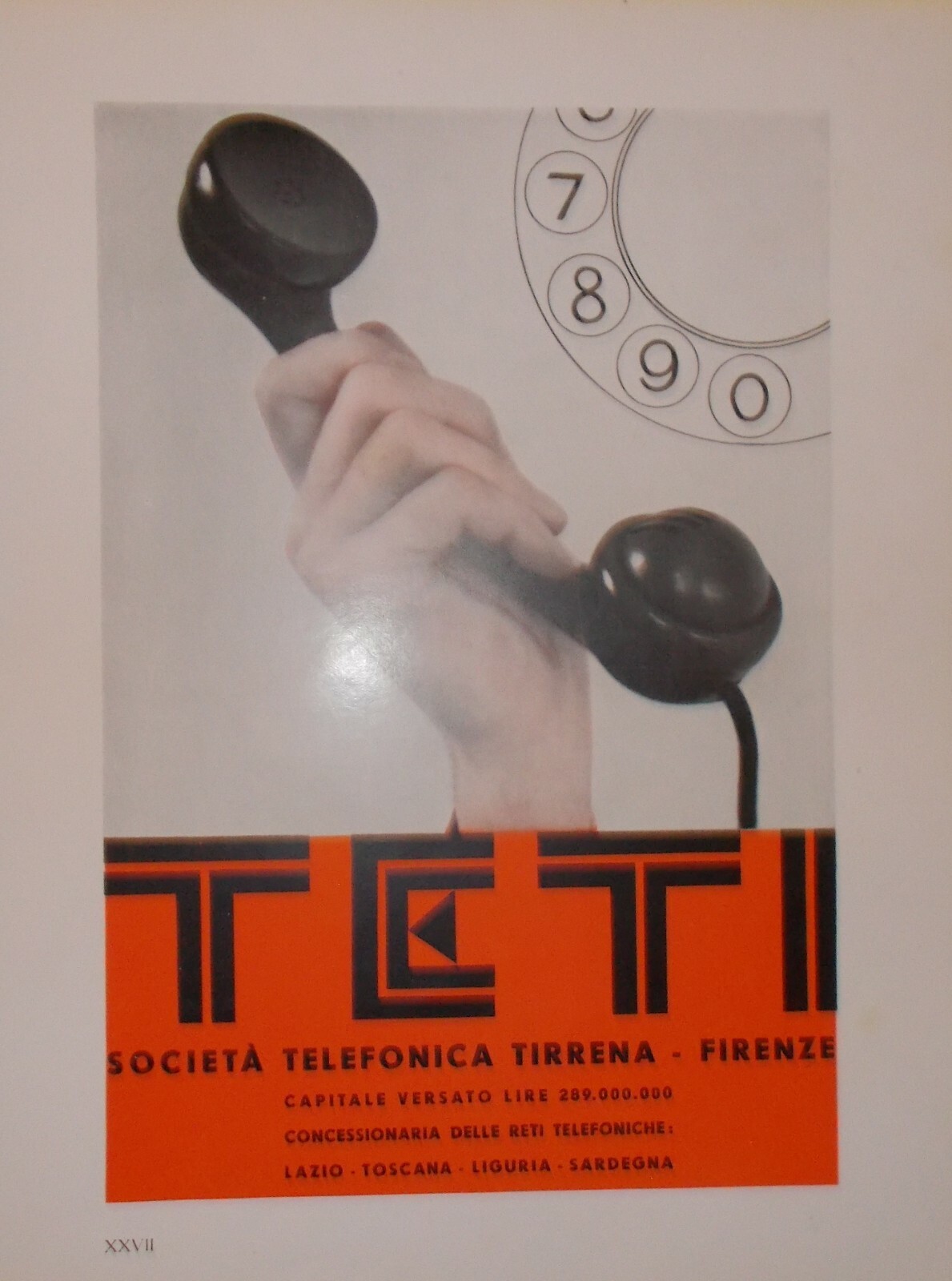 Arte Grafica Pubblicitaria: Telefonia TETI, Telefoni, SAISEB Strade E Fognature, 1940