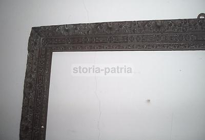 Antica Cornice Liberty Con Rilievi A Pastiglia