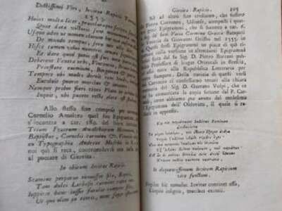 Ravizza, Rapicio: Rara Bio Bibliografia Di Chiari, Brescia E Bergamo, Lodovico Ricci, Fine XVIII Secolo