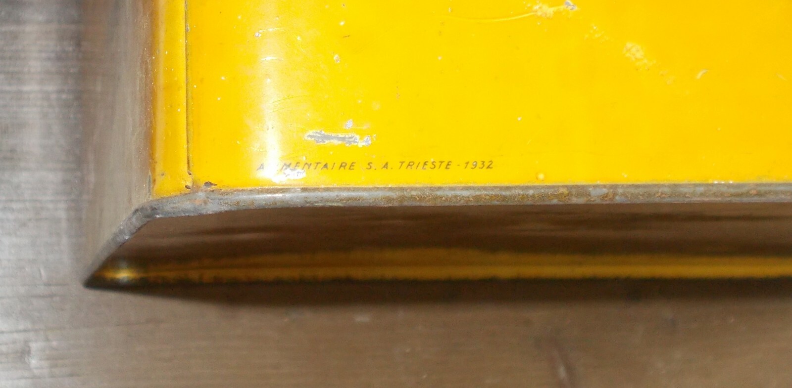Scatola Pubblicitaria Ausonia, Cioccolato E Cacao A. Zerauschek, 1932