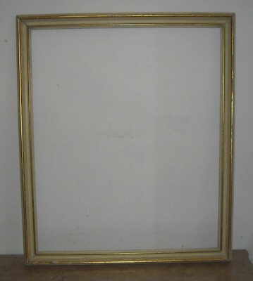 Cornice Laccata Con Filettatura Dorata Per Dipinti E Specchiera