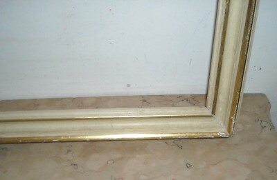 Cornice Laccata Con Filettatura Dorata Per Dipinti E Specchiera