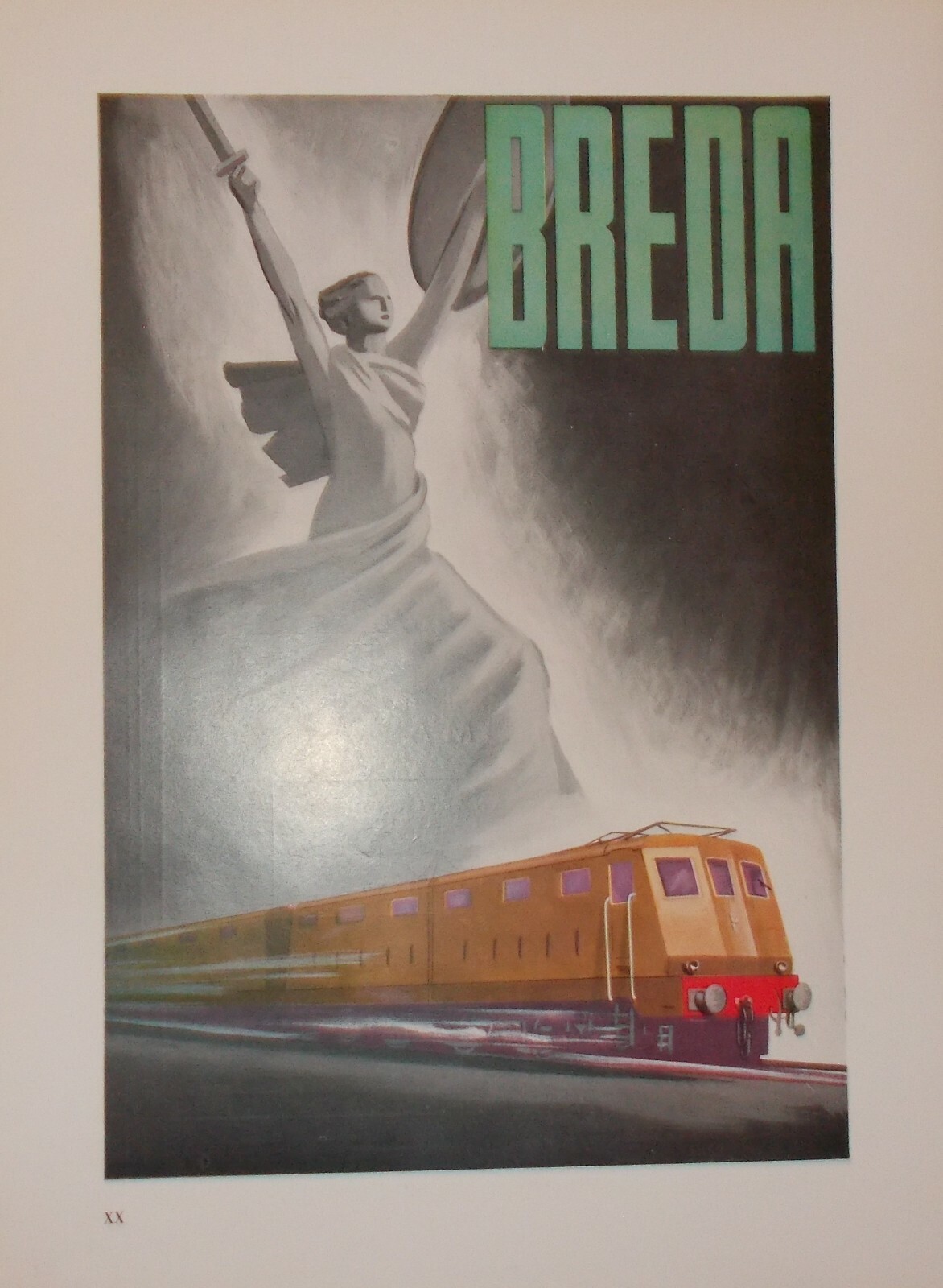 Arte Grafica Pubblicitaria: Motori Breda, Ferrovie E Banca Nazionale Del Lavoro