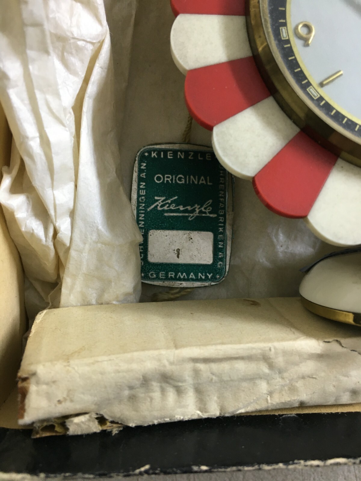 Orologio Sveglia Kienzle Anni '50 In Scatola Originale