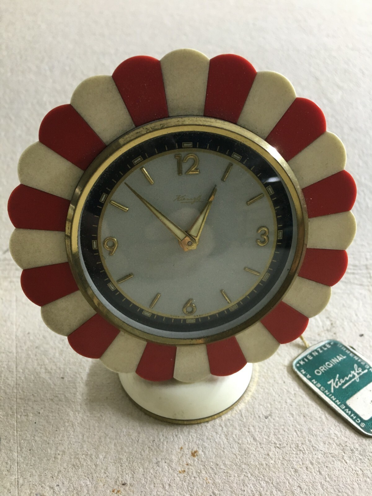 Orologio Sveglia Kienzle Anni '50 In Scatola Originale