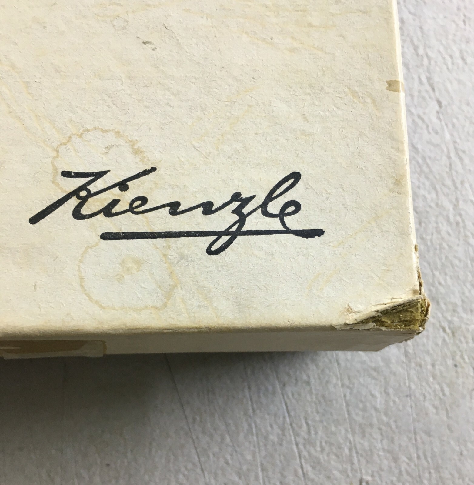Orologio Sveglia Kienzle Anni '50 In Scatola Originale