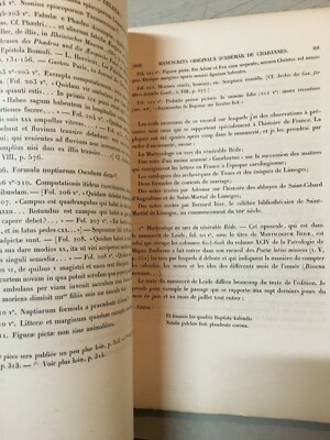 Bibliografia Ademar De Chabannes: Schedatura Delisle, Biblioteca Nazionale, Parigi