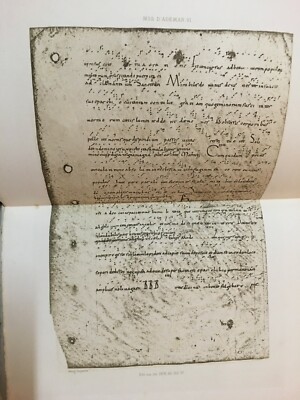 Bibliografia Ademar De Chabannes: Schedatura Delisle, Biblioteca Nazionale, Parigi